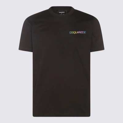 Dsquared2 T-shirt E Polo Nero In Black
