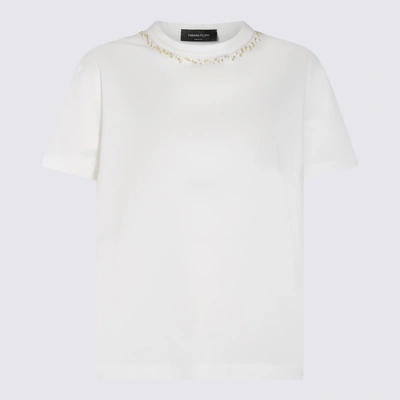 Fabiana Filippi T-shirt E Polo Bianco In White
