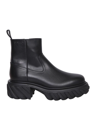 Off-white Boots In Black