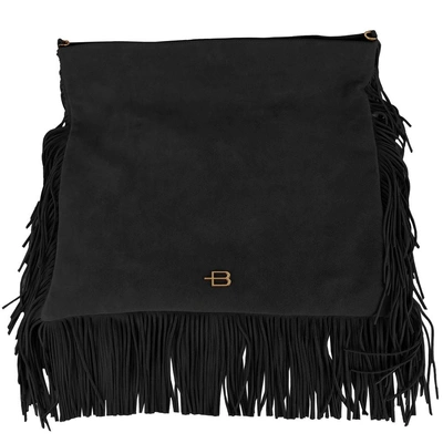 Baldinini Trend Leather Di Calfskin Crossbody Women's Bag In Black