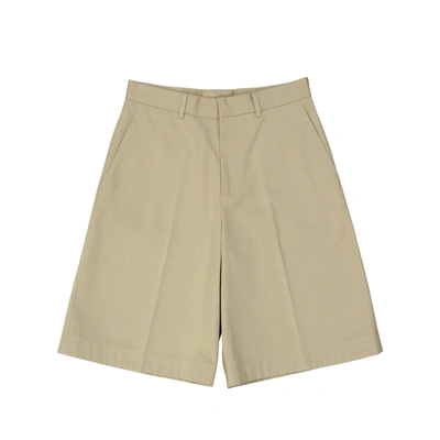 Dior Cotton Shorts In Beige