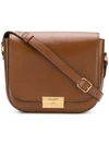 Saint Laurent Betty Satchel In Brown