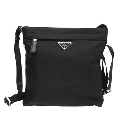 Prada Tessuto Synthetic Shopper Bag () In Black