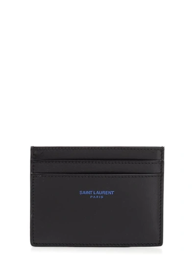 Saint Laurent Cardholder In Black