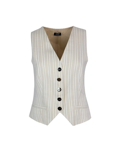 Liu •jo Liu Jo Waistcoat In White