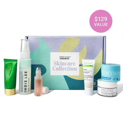 Credo Clean Starter Kit - Skincare Collection In White