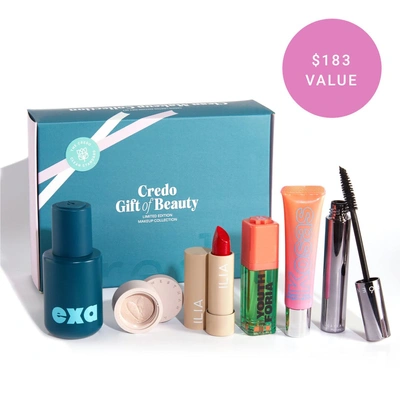 Credo Gift Of Beauty - Clean Makeup Collection In White