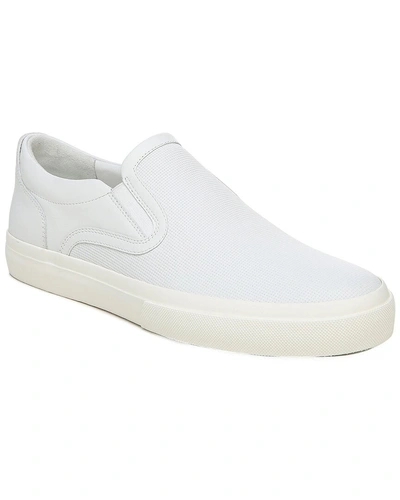 Vince Fairfax Leather Sneaker In White