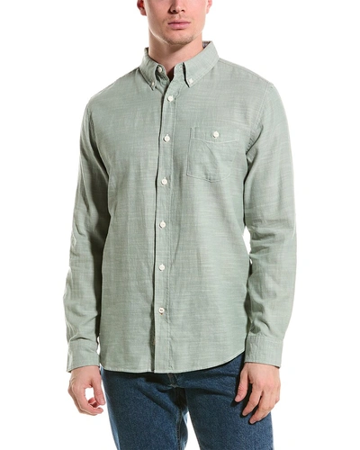 Weatherproof Vintage Country Twill Shirt In Green