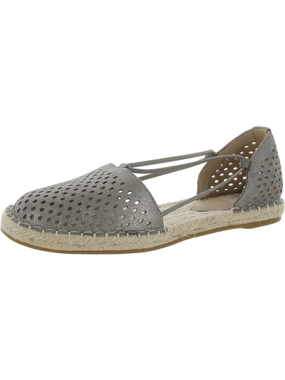 Eileen Fisher Lee2 Mt Womens Leather Perforated Espadrilles In Multi