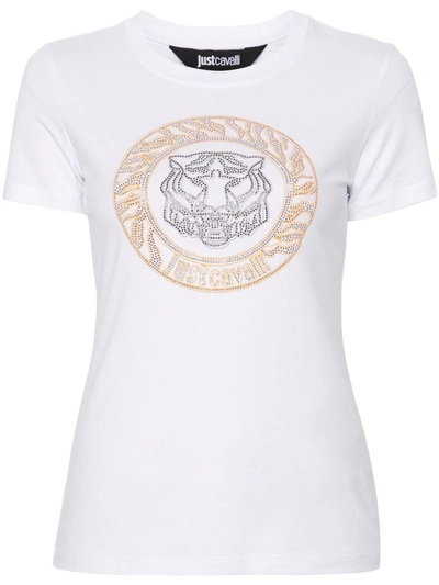 Just Cavalli T-shirts And Polos In White