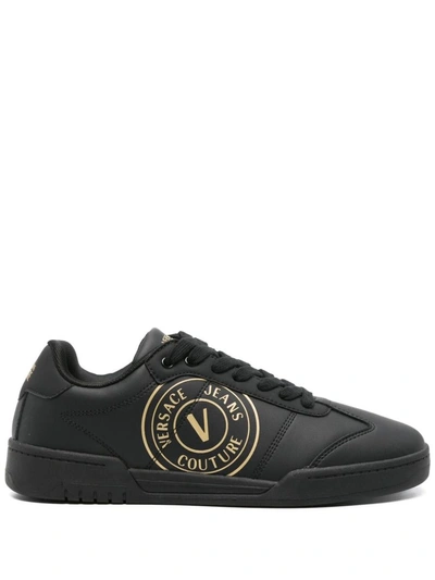 Versace Jeans Couture Trainers In Black