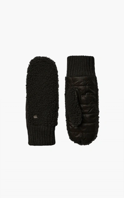 Soia & Kyo Alina Fleece Mitten In Black