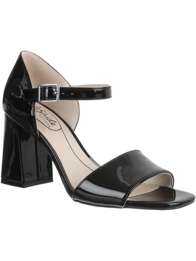 Lifestride Womens Block Heel Strappy Heels In Black