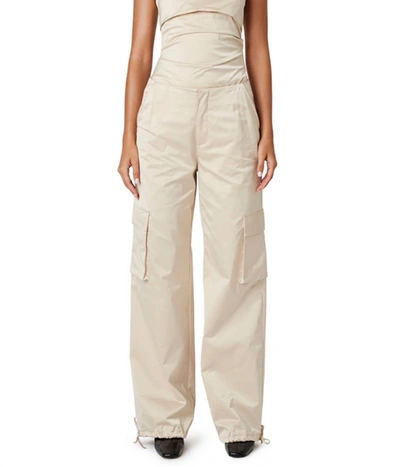 Nia Palisades Pant In Champagne In White