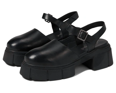 Free People Milan Mary Janes Sandals In Black