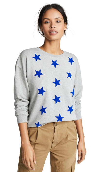 South Parade Alexa Superstar Sweatshirt In Heather Gray