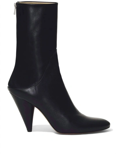 Proenza Schouler Cone Ankle Boots In Black