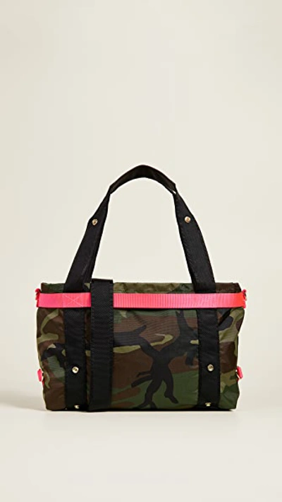 Andi Small Tote In Camo/pink