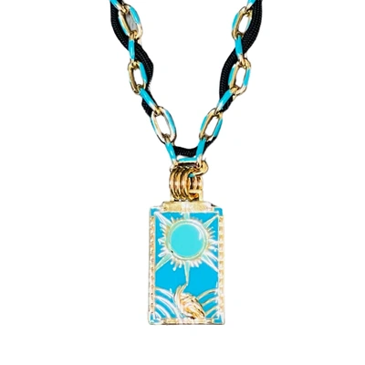 Holst + Lee Women's Tarot Necklace In Blue