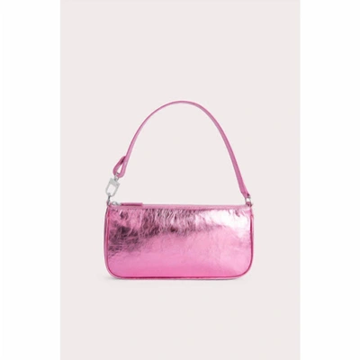 By Far Women's Rachel Leather Handbag In Pink