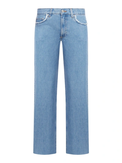 Apc Boyfriend Jeans In Blue