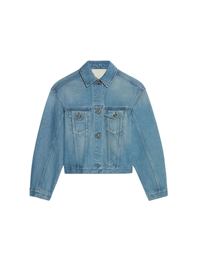 Jacquemus La Veste De-nîmes In Blue
