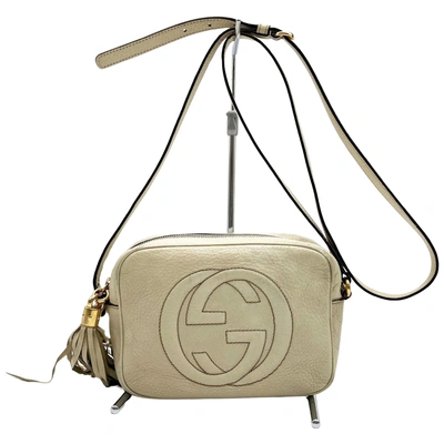 Gucci Soho White Leather Shopper Bag ()