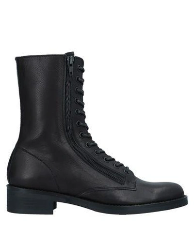 Yohji Yamamoto Ankle Boot In Black