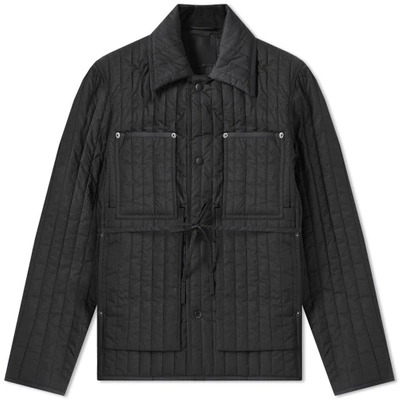 Craig Green Quilted Worker Jacket In Black
