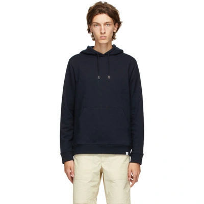 Norse Projects Vagn Classic Hoody In Navy