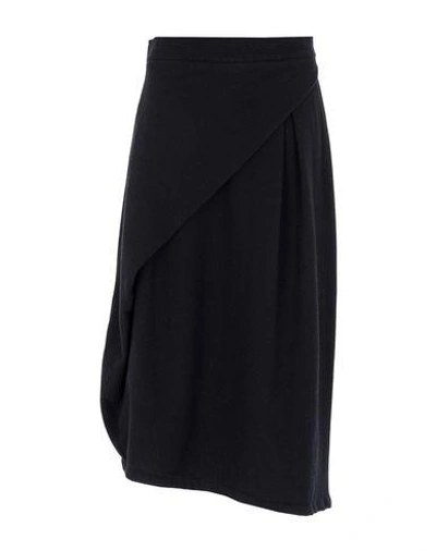 Primordial Is Primitive 3/4 Length Skirts In Black