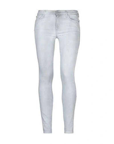 7 For All Mankind Jeans In Light Grey