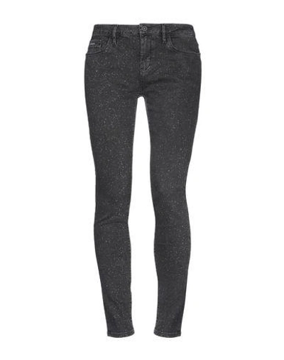 Calvin Klein Jeans Est.1978 Denim Pants In Black