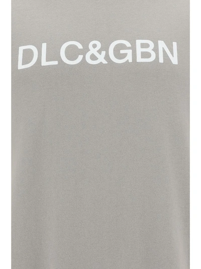 Dolce & Gabbana Sweatshirt In Grigio Chiaro