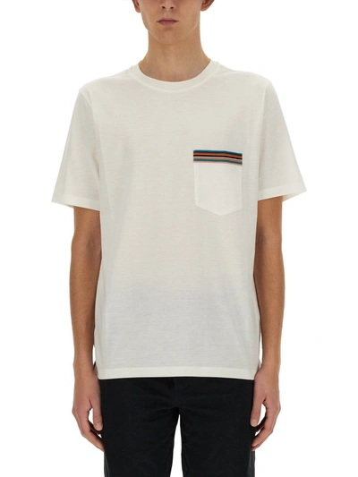 Paul Smith T-shirt With Logo In White