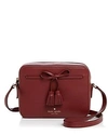 Kate Spade New York Hayes Street Aria Small Leather Crossbody In Sienna