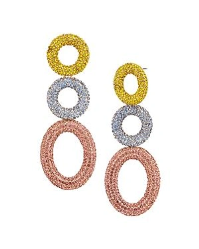 Baublebar Mimi Tiered Drop Earrings In Yellow/ Lavender/ Pink