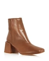 Loq Women's Lazaro Oversized Block-heel Booties In Mink