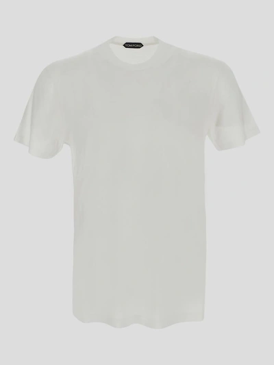 Tom Ford T-shirt In Beige