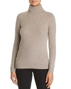 C By Bloomingdale's Cashmere Turtleneck Sweater - 100% Exclusive In Sesame