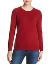 C By Bloomingdale's Crewneck Cashmere Sweater - 100% Exclusive In Rust