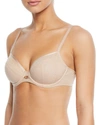 Chantelle Parisian Allure Unlined Convertible Plunge Underwire Bra In Nude