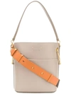 Chloé Small Roy Bucket Bag In Grey