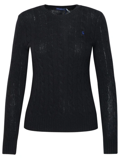 Polo Ralph Lauren Black Cashmere Blend Sweater