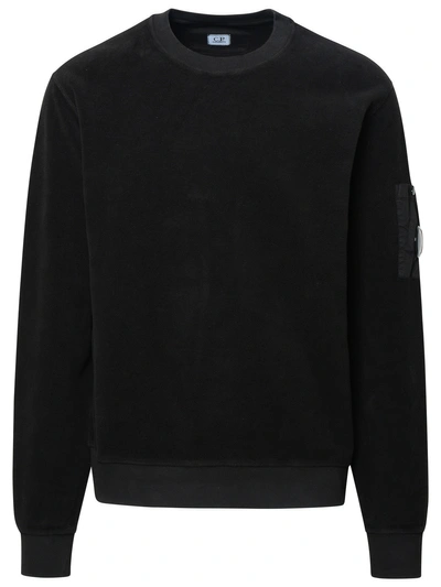 C.p. Company Man Black Cotton Sweatshirt