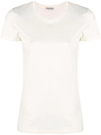 Moncler Klassisches T-shirt In White