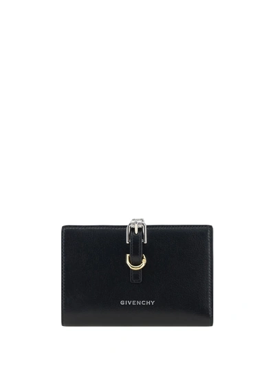 Givenchy Women Voyou Wallet In Black