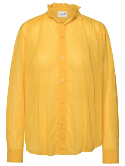 Isabel Marant Étoile Isabel Marant Etoile Woman Isabel Marant Etoile 'gamble' Yellow Cotton Shirt