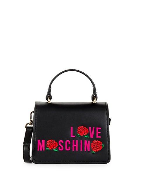 moschino black tote bag